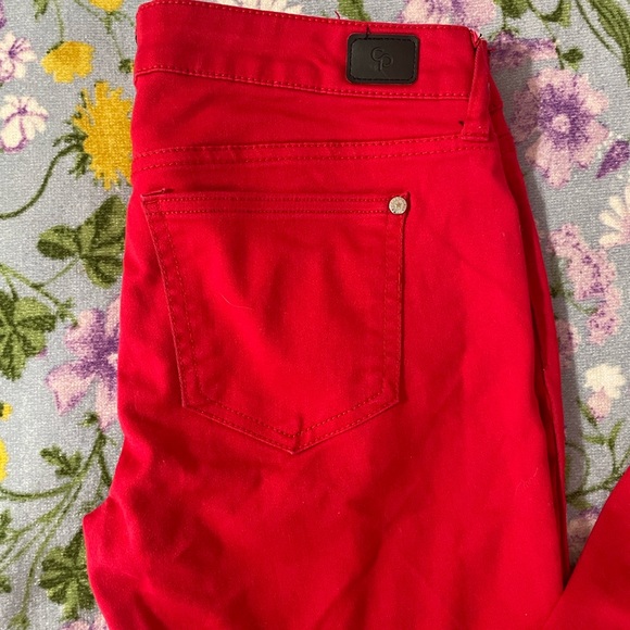 Celebrity Pink Skinny Jeans Red Small - Picture 13 of 16